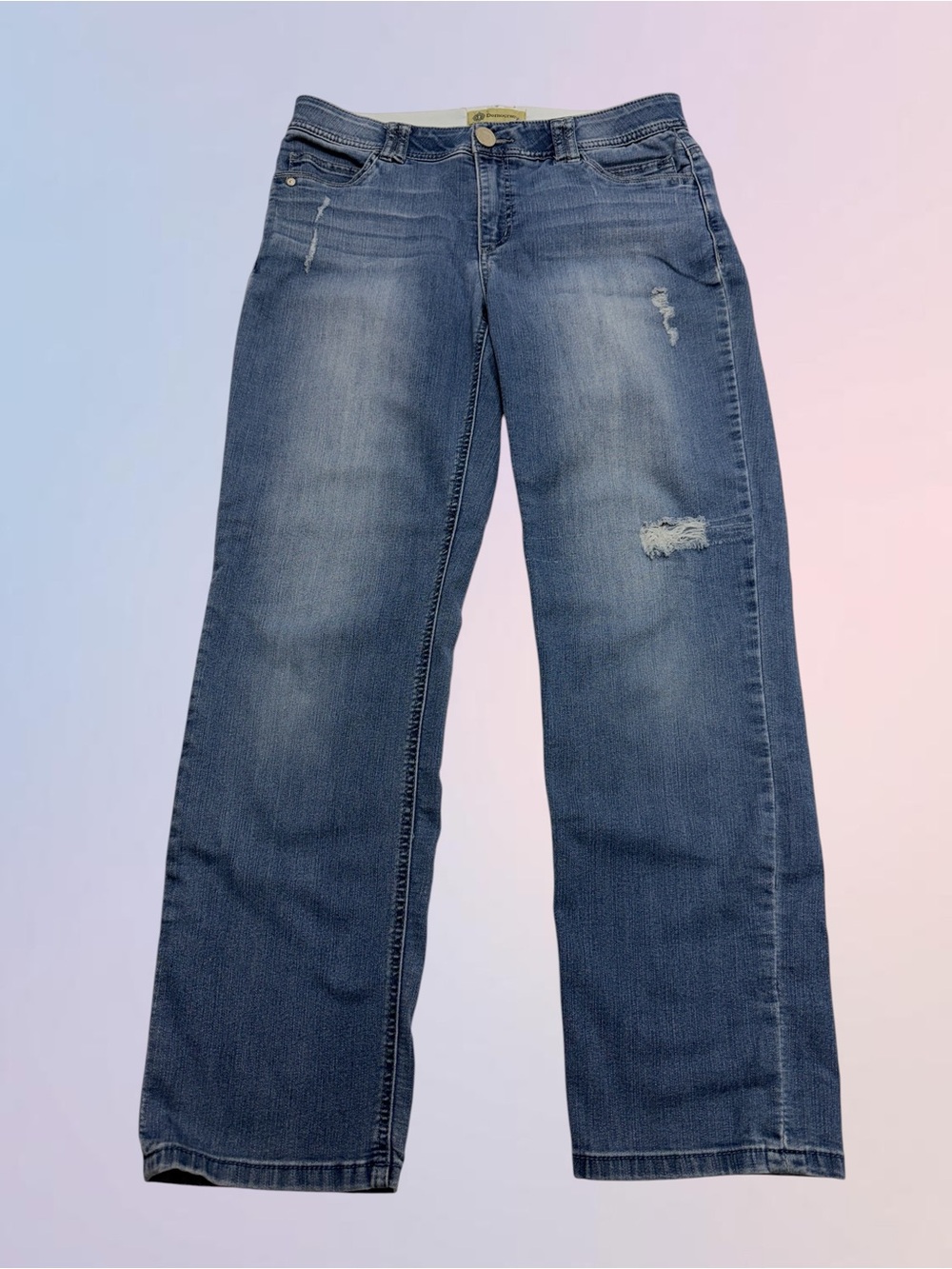 DEMOCRACY Women’s 10 Soft Straight Leg Jeans